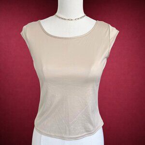 Y2K Victoria’s Secret Cream Basic Tank